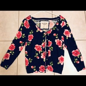 Floral cardigan